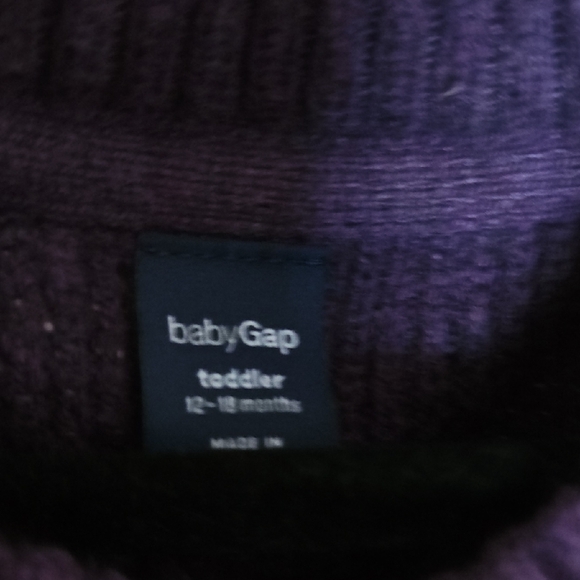 GAP Deep Purple Knit Vest - Picture 2 of 5